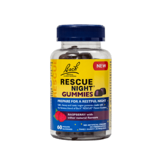 Rescue Night Gummies Framboesa Floral de Bach Original