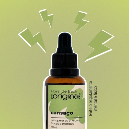 Floral de Bach PMD Original Cansaço â Recupere suas energias e
